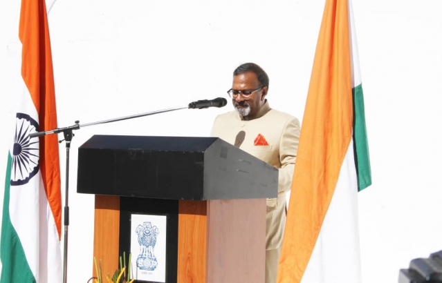 Republic Day celebration at High Commission of India, Port Moresby - 26.01.2021