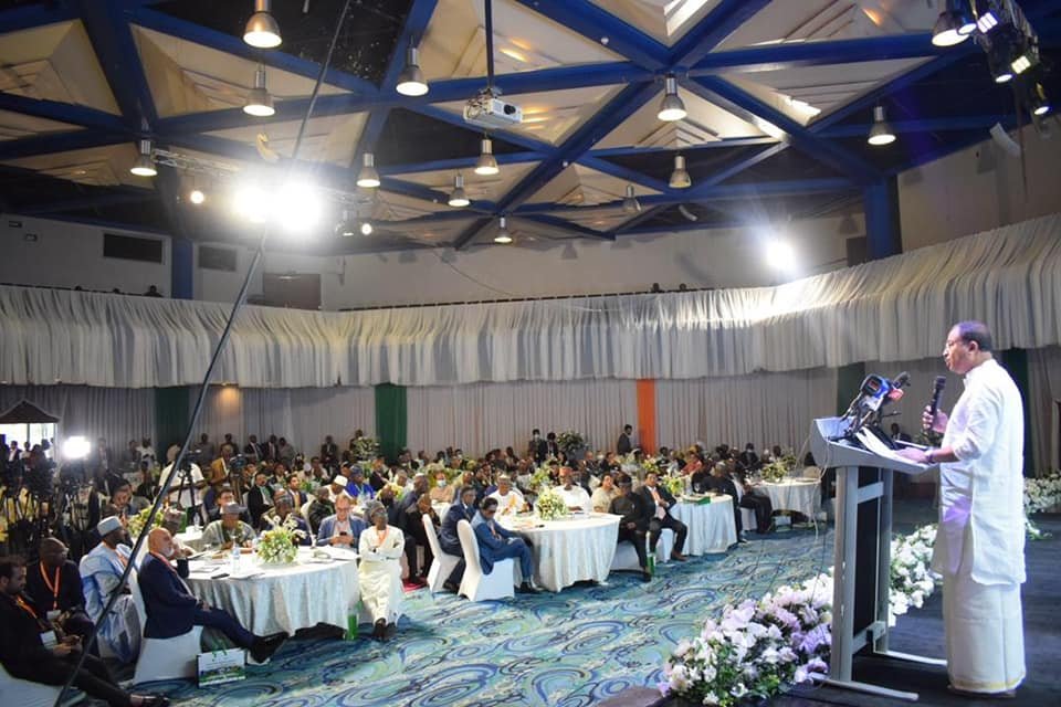 H.E. V. Muraleedharan addressed the meeting of Nigeria-India Business Council (NIBC) in Abuja, Nigeria. on 22 August 2022
