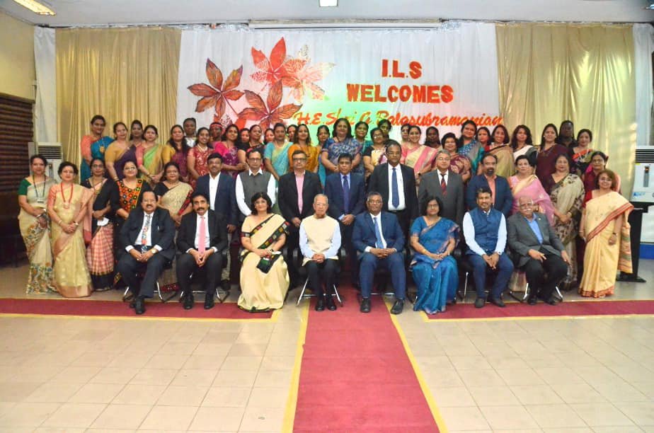 H.E. HC G Balasubramanian visited the Indian Language School in Lagos on 26 August 2022